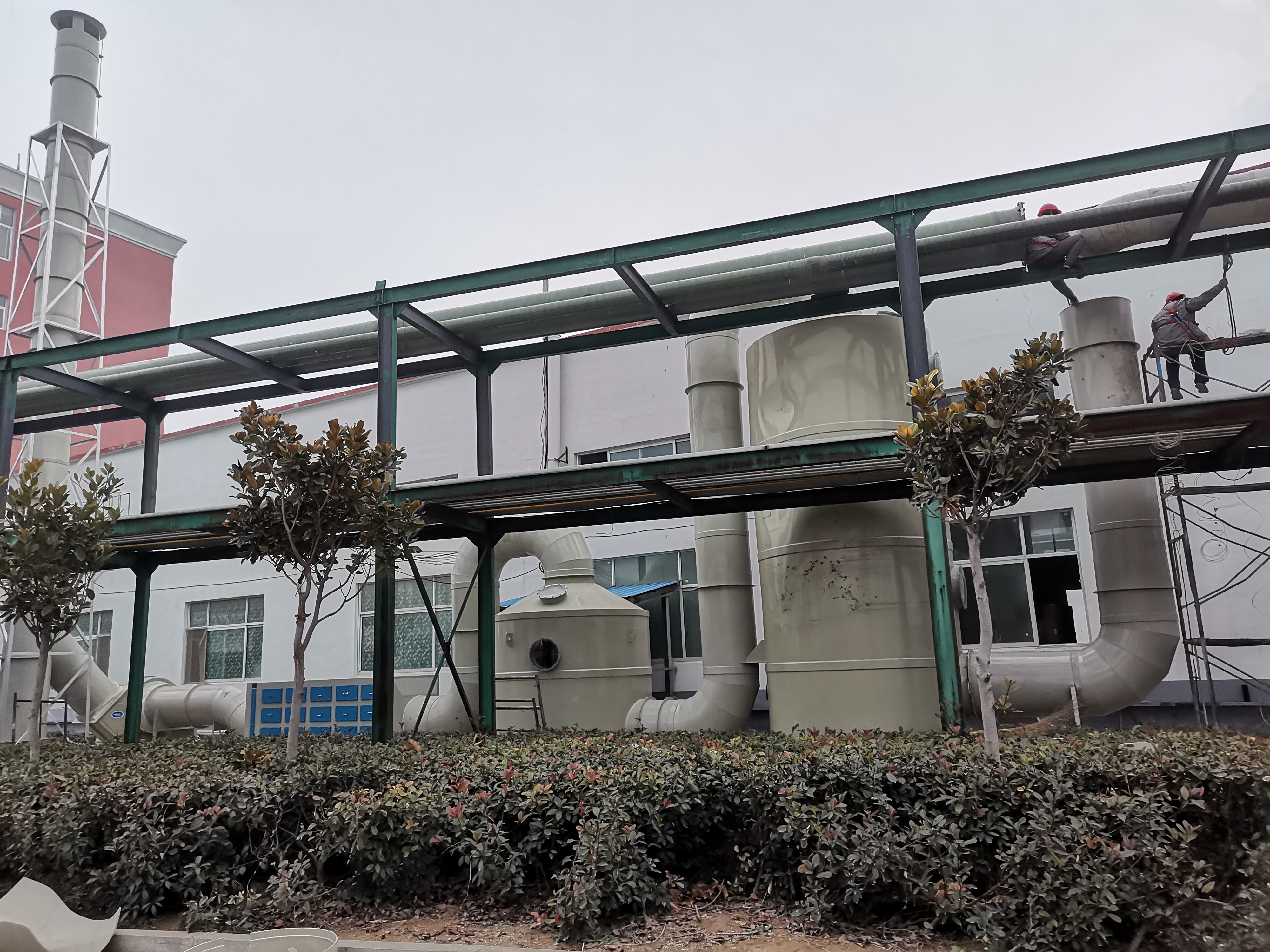 濮陽惠成電子屋頂廢氣治理項目